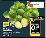 Rosenkohl von GO Regio im aktuellen Netto mit dem Scottie Prospekt für 0,99 €