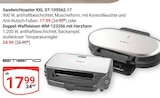 Aktuelles Sandwichtoaster XXL ST-109562.17 Angebot bei GLOBUS in Wiesbaden ab 17,99 €