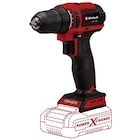 EINHELL Akku-Bohrschrauber »Power X-Change «, TE-CD 18/40 Li BL - Solo - rot im Angebot bei Hagebaumarkt in Pulheim EINHELL Akku-Bohrschrauber »Power X-Change «, TE-CD 18/40 Li BL - Solo - rot Angebote von EINHELL bei Hagebaumarkt Pulheim für 59,99 €