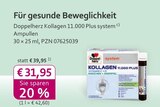 Kollagen 11.000 Plus system c) bei mea - meine apotheke im Prospekt "" für 31,95 €