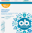 Tampons Pro Comfort von o.b. für 3,99 € bei budni im Angebot Tampons Pro Comfort von o.b. im aktuellen budni Prospekt