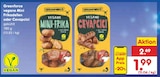 vegane Mini Frikadellen oder Cevapcici im Angebot bei Netto Marken-Discount in Stralsund vegane Mini Frikadellen oder Cevapcici Angebote von Greenforce bei Netto Marken-Discount Stralsund für 1,99 €