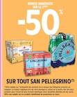 Promo -50% de remise immédiate sur le 2ème produit sur tout San Pellegrino à  dans le catalogue Intermarché Super à La Rochelle