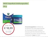 VapoRub Erkältungssalbe bei LINDA Premiumapotheke im Eningen Prospekt für 10,99 €