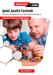MediaMarkt Saturn Prospekt: "Spiel, Spaß & Technik", 1 Seite, 30.01.2023 - 06.02.2023