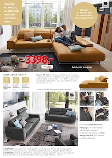 Sofa im aktuellen Segmüller Prospekt (München) Sofa im Segmüller Prospekt "Segmüller - Musterring" mit 24 Seiten (München)