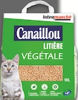 Litière Végétale - CANAILLOU en promo à 3,13 € chez Intermarché Super Litière Végétale - CANAILLOU dans le catalogue Intermarché Super
