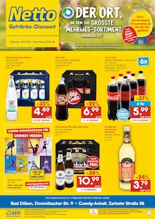 Netto Marken-Discount Prospekt DER ORT, AN DEM DU IMMER AUSGEZEICHNETE PREISE FINDEST. mit 6 Seiten