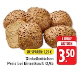 EDEKA - Dinkelbrötchen Angebot im Prospekt Dinkelbrötchen bei EDEKA im Prospekt "" für 3,50 €