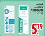 meridol Mundspülung im EDEKA Prospekt meridol Mundspülung von im aktuellen EDEKA Prospekt für 5,79 €