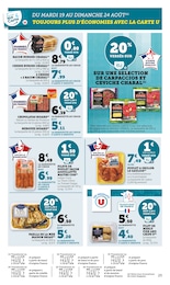 Prix et réduction Fast Food dans le prospectus Super U en cours Offre Fast Food dans le catalogue Super U du moment à la page 25