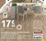 Revêtement de sol stratifié Premio ép. 10 mm 4 chanfreins à Mr.Bricolage dans Digoin
