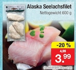 Aktuelles Alaska Seelachfilet Angebot bei Zimmermann in Hannover ab 3,99 €