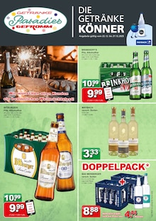 Mineralwasser im Getränke Paradies Prospekt "DIE GETRÄNKEKÖNNER" mit 4 Seiten (Dortmund)