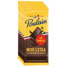 Tablettes de chocolat Noir "Format Familial" - POULAIN en promo chez Carrefour Tablettes de chocolat Noir "Format Familial" - POULAIN dans le catalogue Carrefour