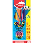 12 crayons de couleur color peps strong - MAPED dans le catalogue Carrefour