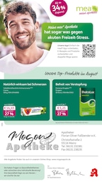 Apotheken Prospekt von mea - meine apotheke in Mainz-Kastel Aktueller mea - meine apotheke Apotheken Prospekt für Mainz-Kastel: Unsere August-Angebote mit 4} Seiten, 01.08.2026 - 31.08.2026