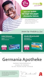 mea - meine apotheke Prospekt für Berlin mit 4 Seiten mea - meine apotheke Prospekt für Berlin: "Unsere Juni-Angebote", 4 Seiten, 01.06.2025 - 30.06.2025
