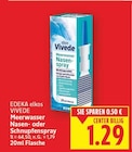 VIVEDE Meerwasser Nasen- oder Schnupfenspray von EDEKA elkos im aktuellen E center Prospekt
