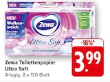 Toilettenpapier Ultra Soft Angebote von Zewa bei EDEKA Heidelberg für 3,99 €