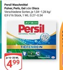 Waschmittel Pulver im Angebot bei GLOBUS in Plauen Waschmittel Pulver Angebote von Persil bei GLOBUS Plauen für 4,99 €