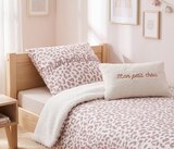 Parure de lit Jaiko bouclette - Maxi Bazar à Boulogne-Billancourt Parure de lit Jaiko bouclette en promo chez Maxi Bazar Boulogne-Billancourt à 24,99 €
