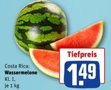 Obst im REWE Prospekt Wassermelone im aktuellen REWE Prospekt für 1,49 €