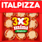 PIZZA MINI MARGHERITA ITALPIZZA - ITALPIZZA - Auchan Hypermarché à Avignon PIZZA MINI MARGHERITA ITALPIZZA - ITALPIZZA en promo chez Auchan Hypermarché Avignon à 1,65 €