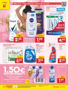 Waschmittel im aktuellen Netto Marken-Discount Prospekt (Ingolstadt) Waschmittel im Netto Marken-Discount Prospekt "Aktuelle Angebote" mit 60 Seiten (Ingolstadt)