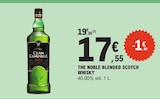 The Noble Blended Scotch Whisky - Clan Campbell dans le catalogue E.Leclerc