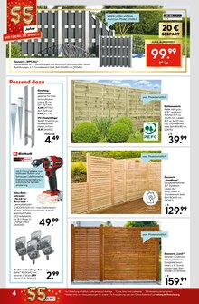 Gartenmöbel im Hellweg Prospekt "Jubiläums-angebote" mit 16 Seiten (Siegen (Universitätsstadt))