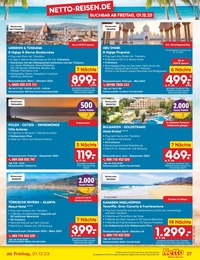 Reiseangebote Angebot & Preis im aktuellen Netto Marken-Discount Prospekt Reiseangebote Angebot im aktuellen Netto Marken-Discount Prospekt auf Seite 31