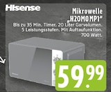 Mikrowelle H20MOMP1 im Angebot bei E center in Krefeld Mikrowelle H20MOMP1 Angebote von Hisense bei E center Krefeld für 59,99 €