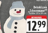 Dekokissen Schneemann bei EDEKA im Dinslaken Prospekt für 12,99 €