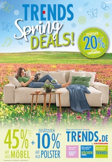 Trends Prospekt TRENDS Spring DEALS! - 20% zusätzlich auf alle Gartenmöbel mit  Seiten in Olfen und Umgebung