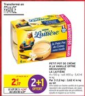 Petit Pot de Crème à la Vanille Offre Découverte - LA LAITIÈRE dans le catalogue Intermarché Super