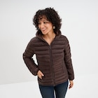 Doudoune légère déperlante à capuche marron foncé femme - La Halle Doudoune légère déperlante à capuche marron foncé femme à 29,99 € dans le catalogue La Halle