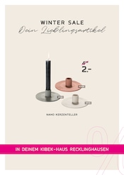Aktueller Kibek Prospekt mit Deko, "WINTER SALE", Seite 16