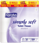 Papier toilette 2 plis - Floralys en promo chez Lidl Papier toilette 2 plis - Floralys dans le catalogue Lidl