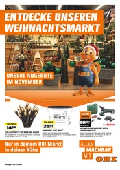 Party-Deko Angebote im Prospekt "UNSERE ANGEBOTE IM NOVEMBER" von OBI Party-Deko Angebote im Prospekt "UNSERE ANGEBOTE IM NOVEMBER" von OBI auf Seite 1