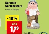 Keramik-Gartenzwerg im Thomas Philipps Prospekt Keramik-Gartenzwerg von im aktuellen Thomas Philipps Prospekt für 1,99 €