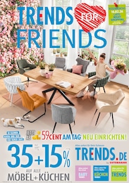 Trends Prospekt für Leverkusen: "TRENDS FOR FRIENDS", 8 Seiten, 07.02.2026 - 13.02.2026