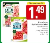 Schinkenwürfel im Angebot bei WEZ in Löhne Schinkenwürfel Angebote von Abraham bei WEZ Löhne für 1,29 €