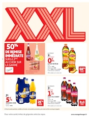Promos Coca-Cola dans le catalogue "XXL" de Auchan Supermarché Coca-Cola en promo dans le catalogue Auchan Supermarché à la page 2
