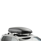 Dachbox Basic, 340 Liter, mit 2-Schloss-System in Schwarz-Matt bei Volkswagen im Perleberg Prospekt für 394,00 €