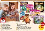 Kinderspiele, Spielesammlung, Plüschfigur oder Kinderpuzzle Angebote von Schmidt bei Penny Bornheim für 9,99 €