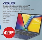 Notebook Vivobook X1704ZA-AU245W im V-Markt Prospekt Notebook Vivobook X1704ZA-AU245W von ASUS im aktuellen V-Markt Prospekt für 429,00 €