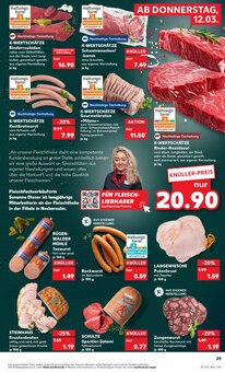 Rindfleisch im Kaufland Prospekt "Hier bin ich richtig" mit 66 Seiten (Braunschweig)