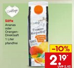 Aktuelles Säfte Angebot bei Netto Marken-Discount in Duisburg ab 2,19 €
