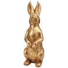 Große Deko-Figur Hase in Gold-Optik im aktuellen Ernstings family Prospekt für 19,99 €